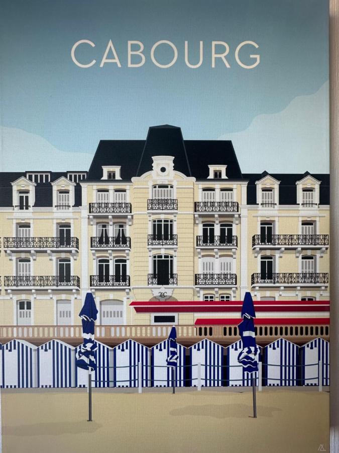 Studio Les Marines - Belle Vue Mer Cabourg Exterior foto